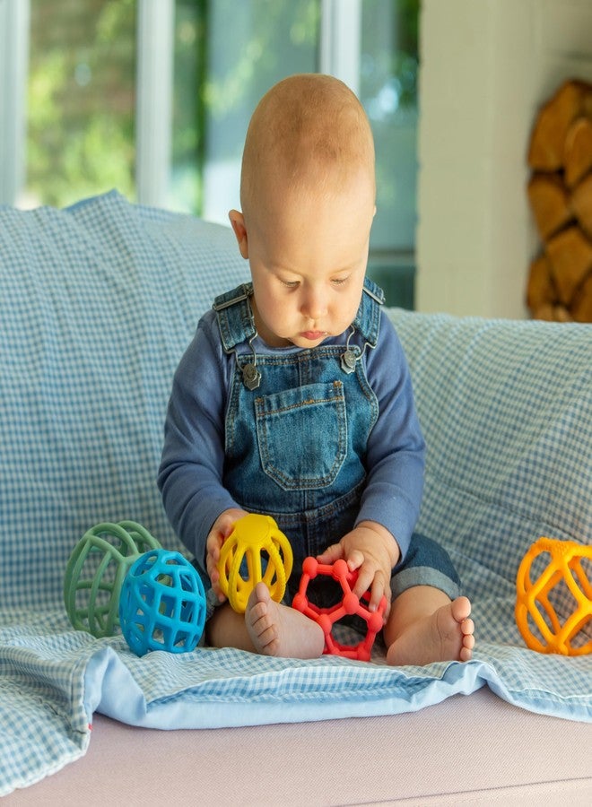 tickit SiliSoft Flexi Balls | 5 Soft, Flexible, Cage-Style Sensory Balls for Tactile Exploration | Creative, Calming Play - Image 5